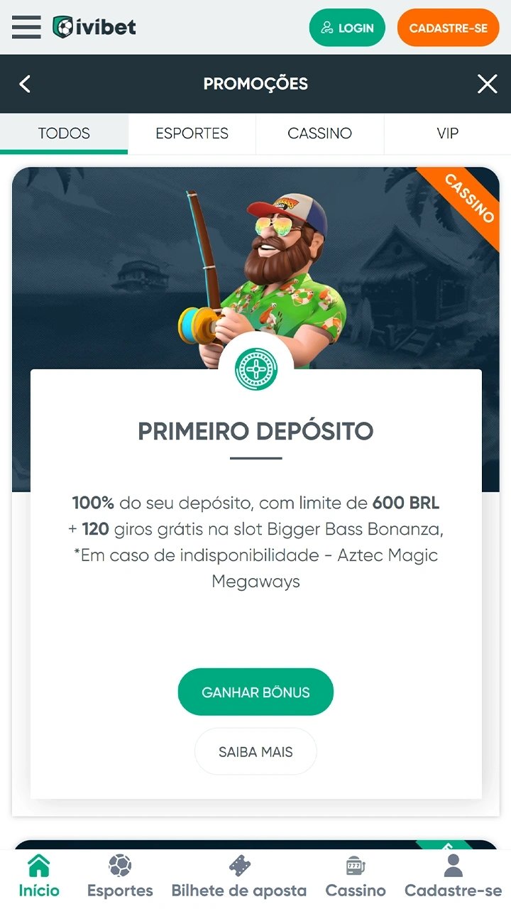 Jogada da sorte bet